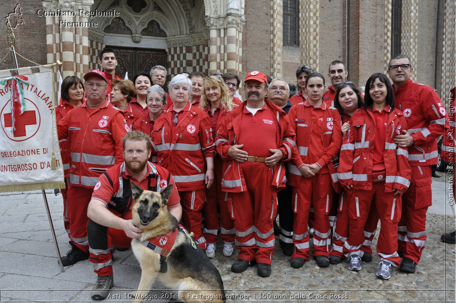 Asti 10 Maggio 2014 - Festeggiamenti per i 150 anni della Croce Rossa - Comitato Regionale del Piemonte