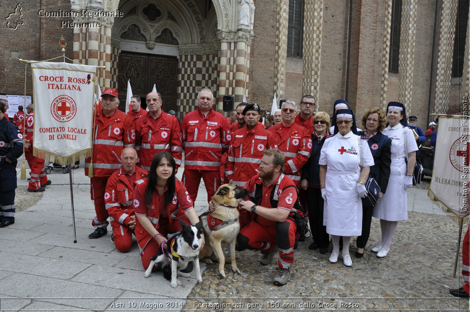 Asti 10 Maggio 2014 - Festeggiamenti per i 150 anni della Croce Rossa - Comitato Regionale del Piemonte