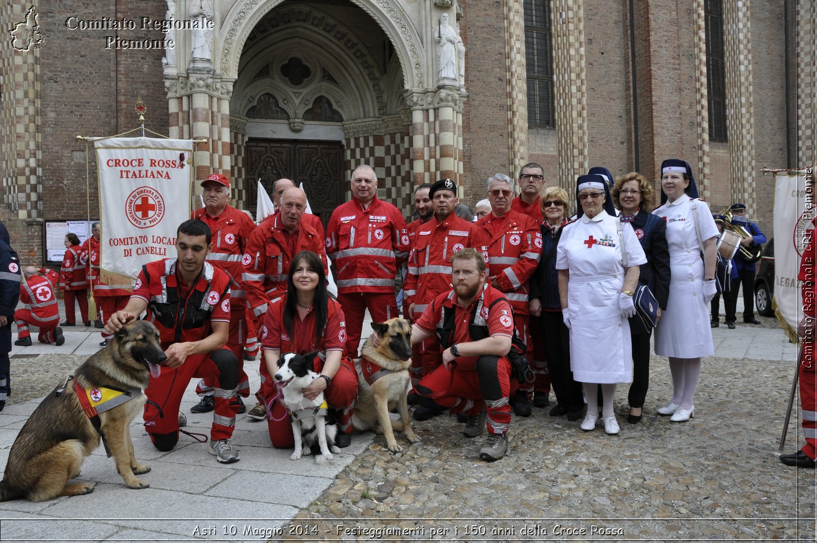 Asti 10 Maggio 2014 - Festeggiamenti per i 150 anni della Croce Rossa - Comitato Regionale del Piemonte