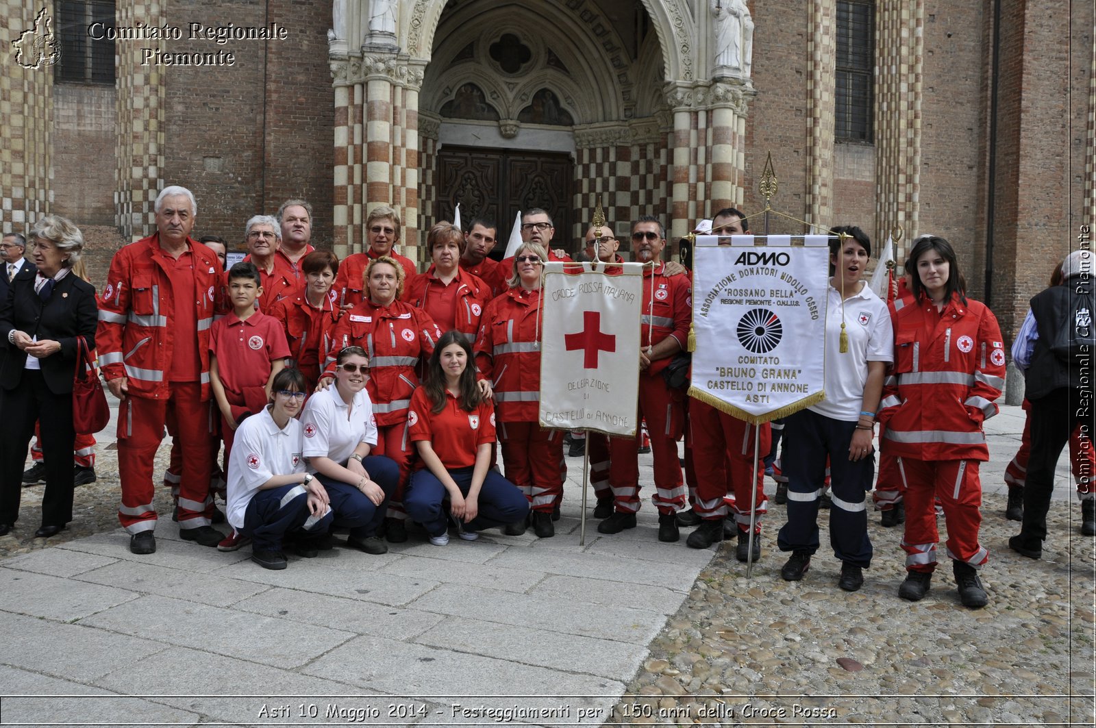 Asti 10 Maggio 2014 - Festeggiamenti per i 150 anni della Croce Rossa - Comitato Regionale del Piemonte