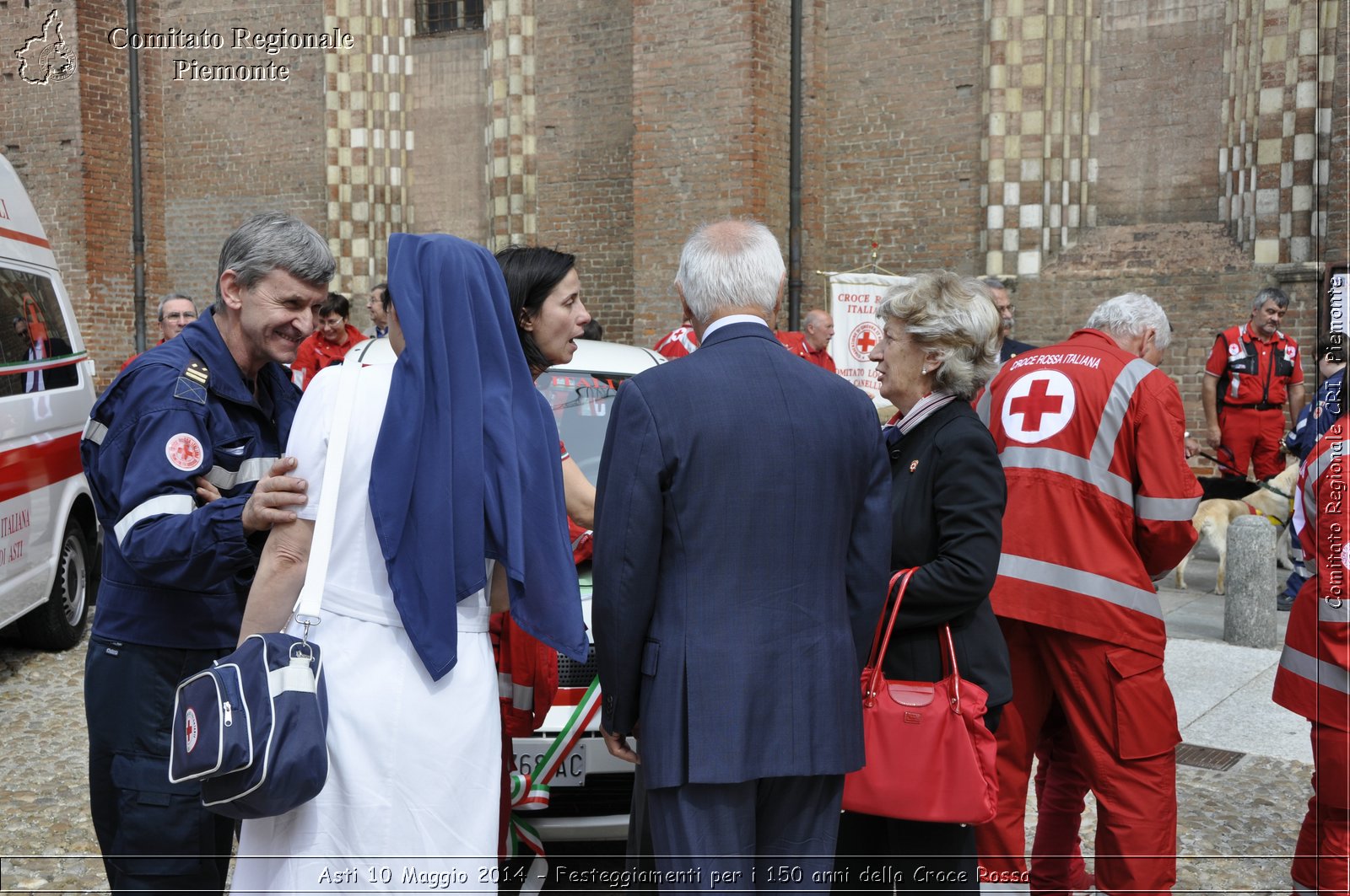 Asti 10 Maggio 2014 - Festeggiamenti per i 150 anni della Croce Rossa - Comitato Regionale del Piemonte