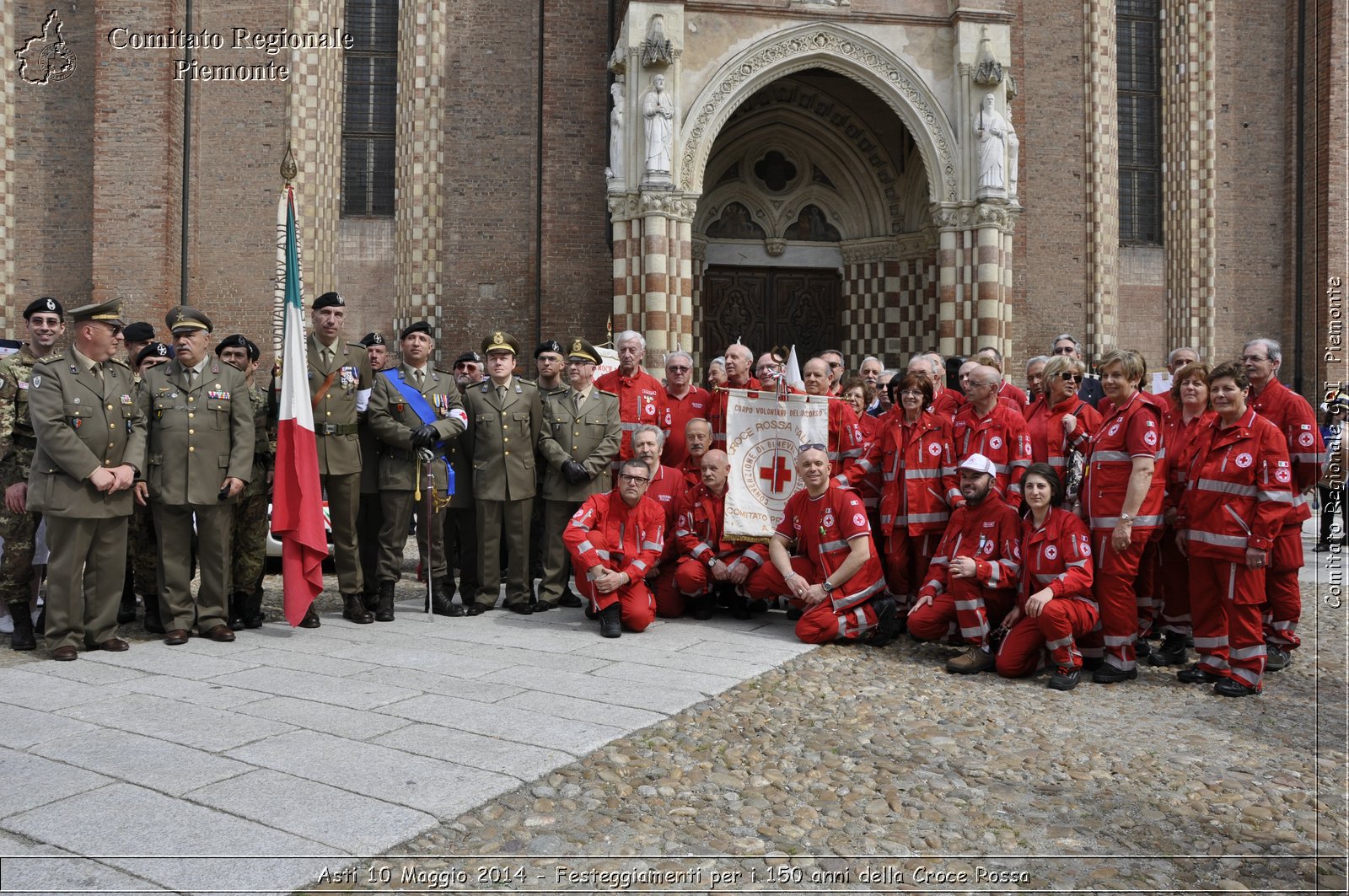 Asti 10 Maggio 2014 - Festeggiamenti per i 150 anni della Croce Rossa - Comitato Regionale del Piemonte