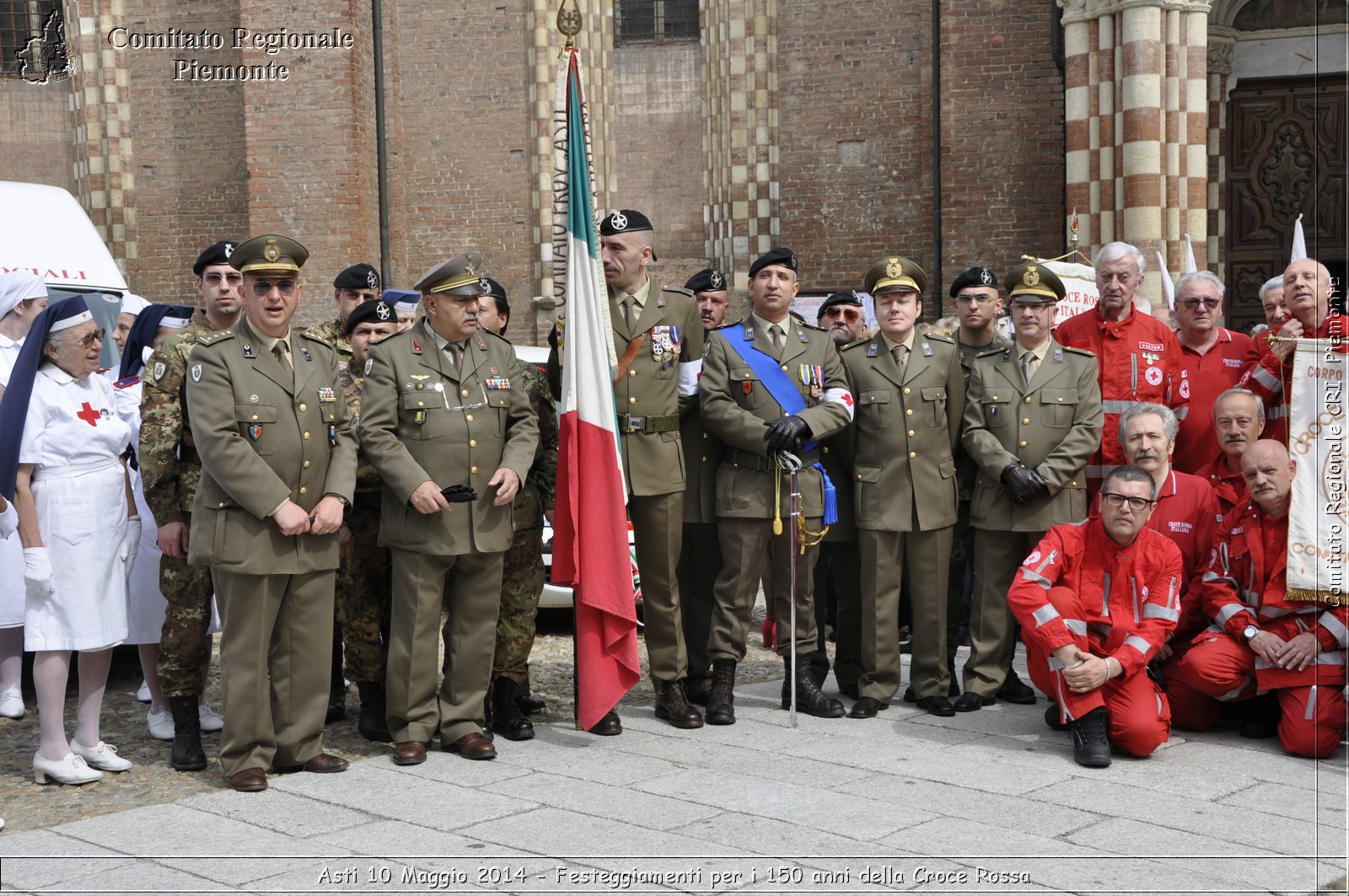 Asti 10 Maggio 2014 - Festeggiamenti per i 150 anni della Croce Rossa - Comitato Regionale del Piemonte