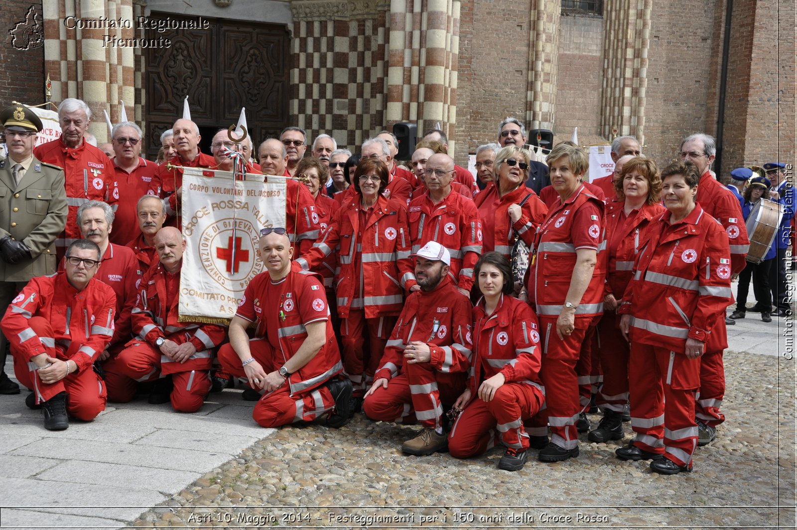 Asti 10 Maggio 2014 - Festeggiamenti per i 150 anni della Croce Rossa - Comitato Regionale del Piemonte