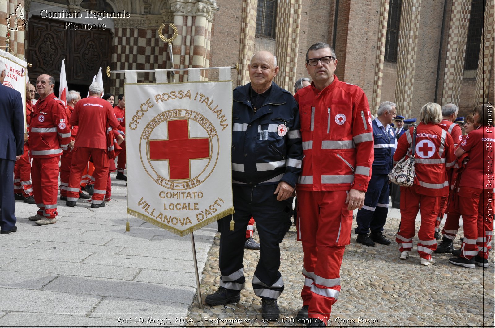 Asti 10 Maggio 2014 - Festeggiamenti per i 150 anni della Croce Rossa - Comitato Regionale del Piemonte