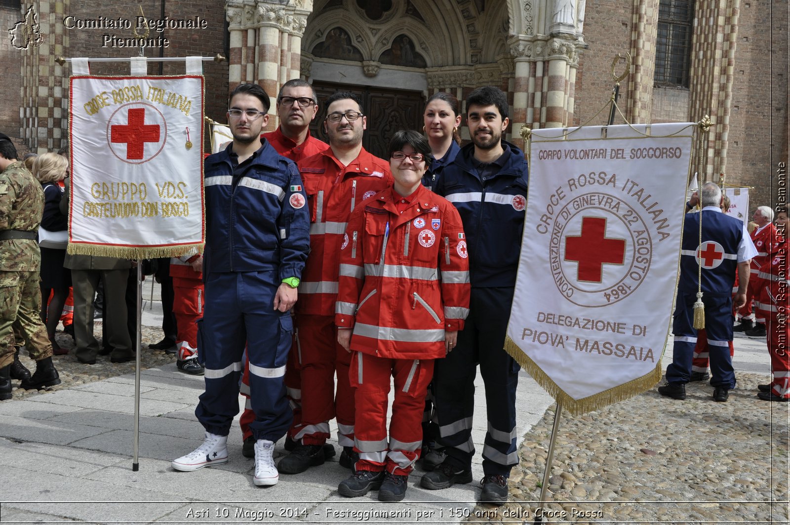 Asti 10 Maggio 2014 - Festeggiamenti per i 150 anni della Croce Rossa - Comitato Regionale del Piemonte