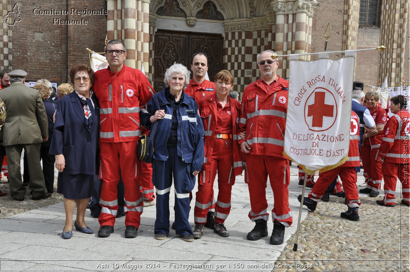 Asti 10 Maggio 2014 - Festeggiamenti per i 150 anni della Croce Rossa - Comitato Regionale del Piemonte