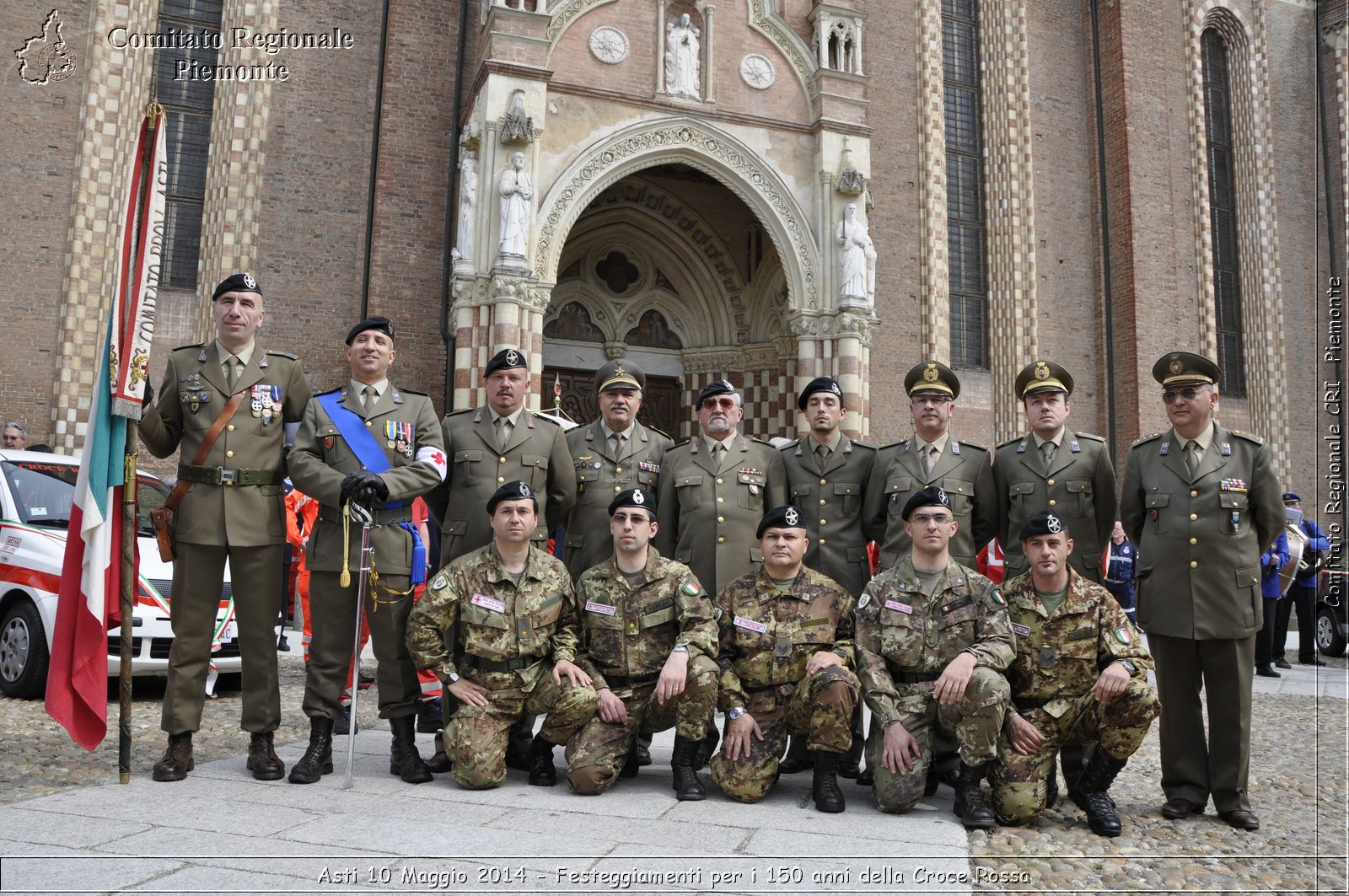 Asti 10 Maggio 2014 - Festeggiamenti per i 150 anni della Croce Rossa - Comitato Regionale del Piemonte