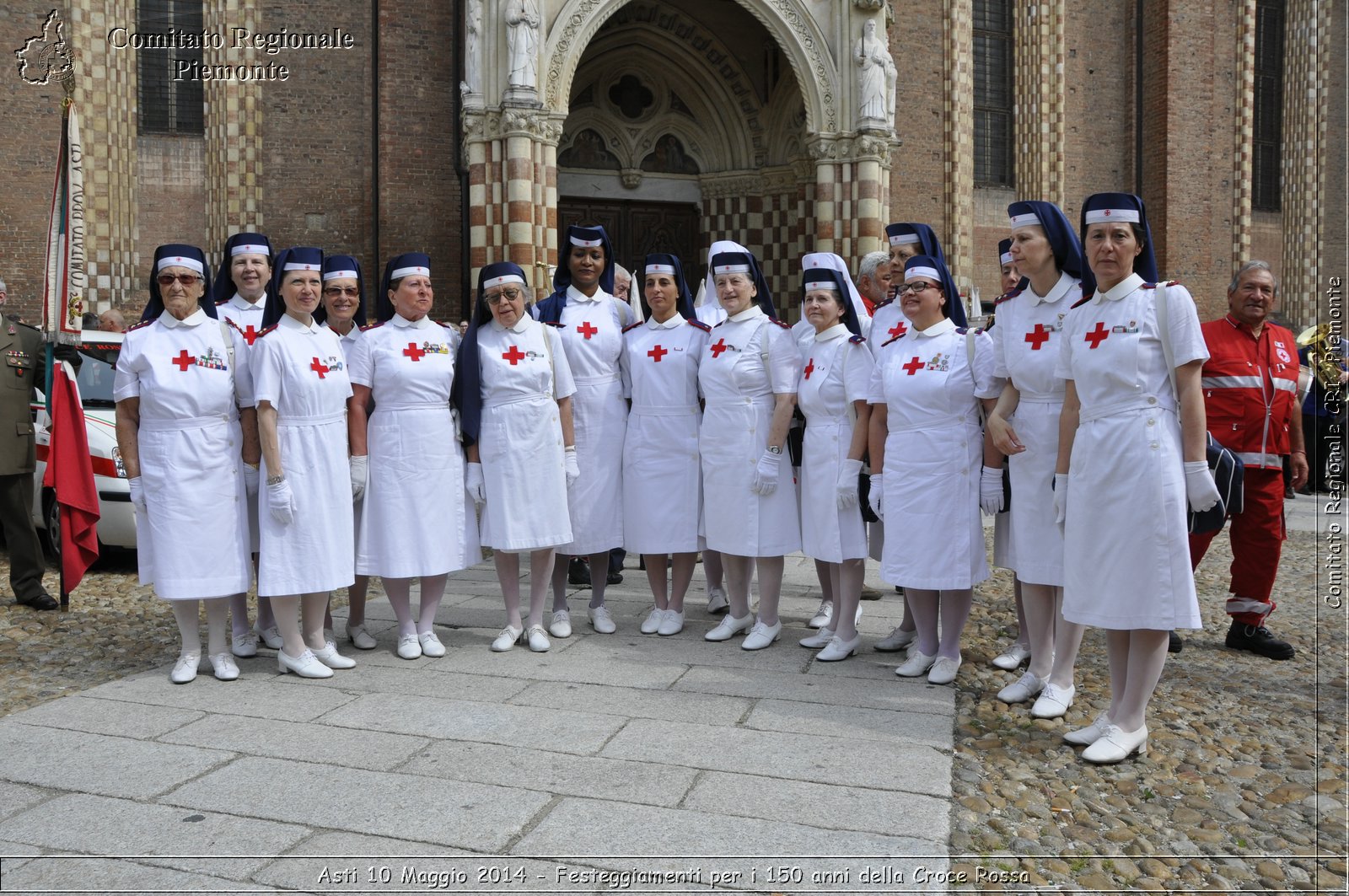 Asti 10 Maggio 2014 - Festeggiamenti per i 150 anni della Croce Rossa - Comitato Regionale del Piemonte