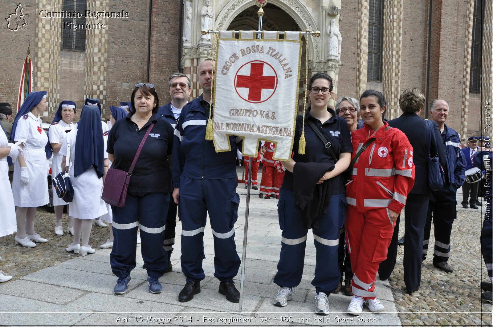 Asti 10 Maggio 2014 - Festeggiamenti per i 150 anni della Croce Rossa - Comitato Regionale del Piemonte