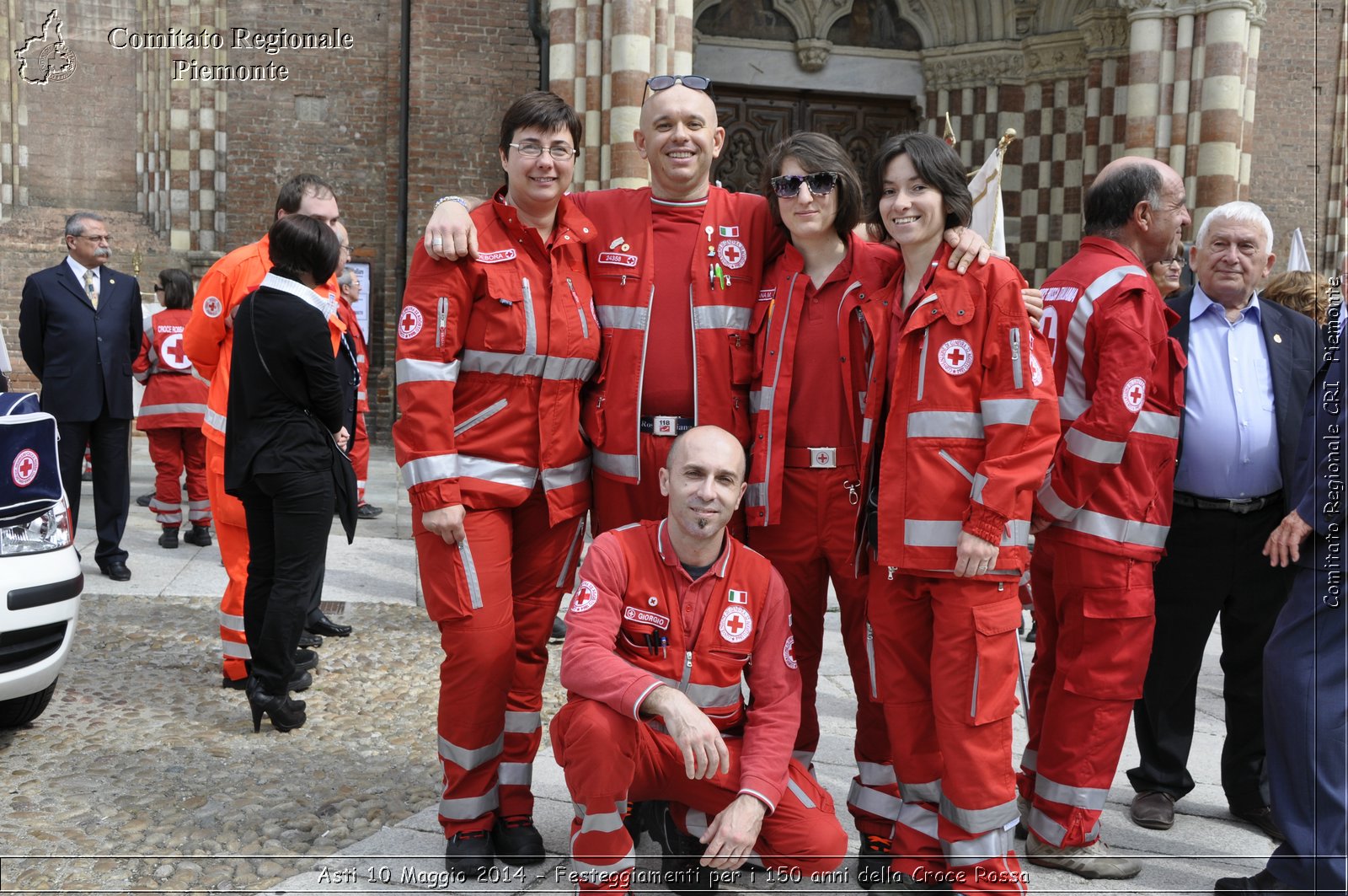 Asti 10 Maggio 2014 - Festeggiamenti per i 150 anni della Croce Rossa - Comitato Regionale del Piemonte