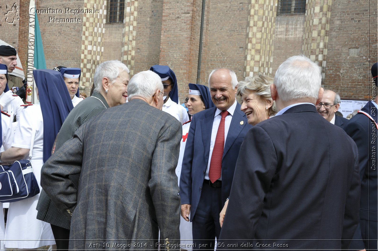 Asti 10 Maggio 2014 - Festeggiamenti per i 150 anni della Croce Rossa - Comitato Regionale del Piemonte