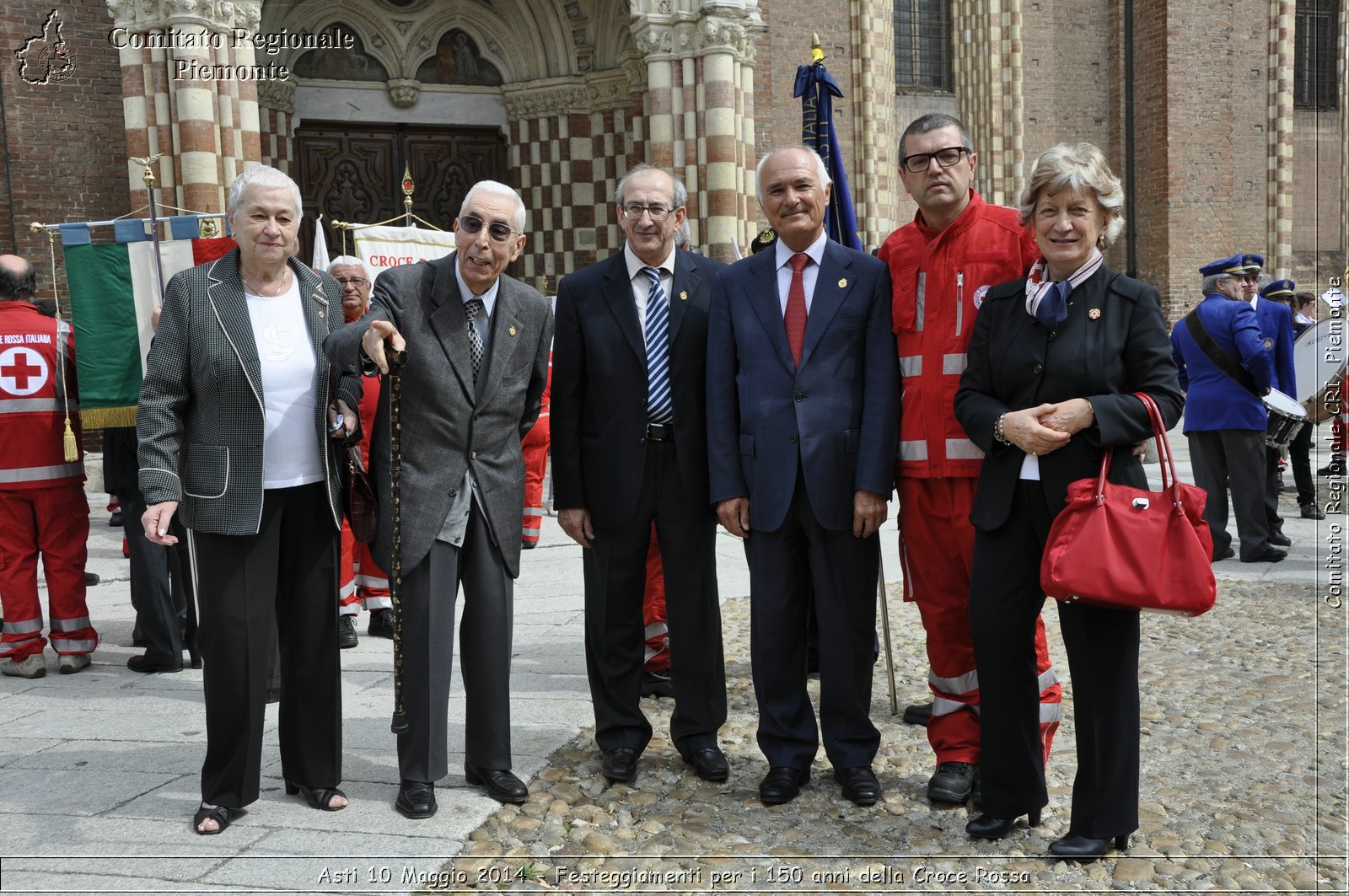 Asti 10 Maggio 2014 - Festeggiamenti per i 150 anni della Croce Rossa - Comitato Regionale del Piemonte