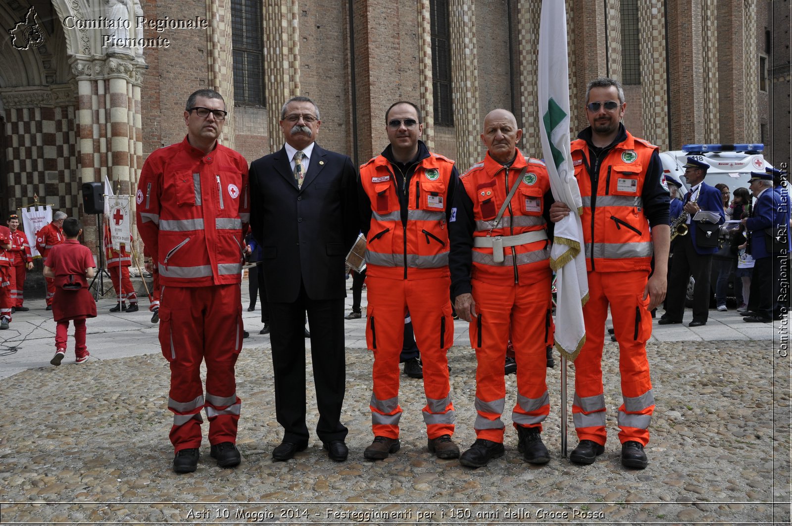 Asti 10 Maggio 2014 - Festeggiamenti per i 150 anni della Croce Rossa - Comitato Regionale del Piemonte