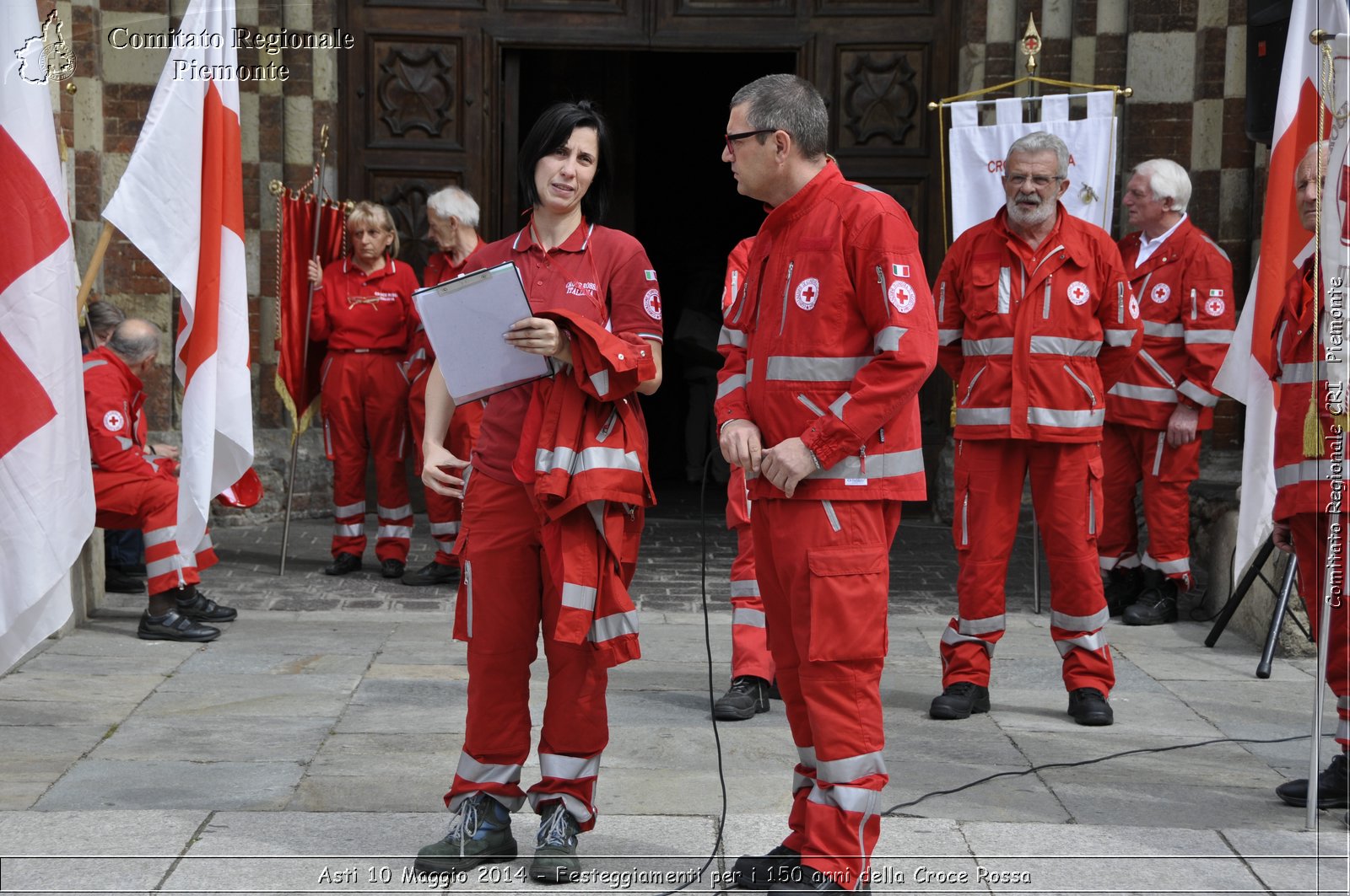 Asti 10 Maggio 2014 - Festeggiamenti per i 150 anni della Croce Rossa - Comitato Regionale del Piemonte