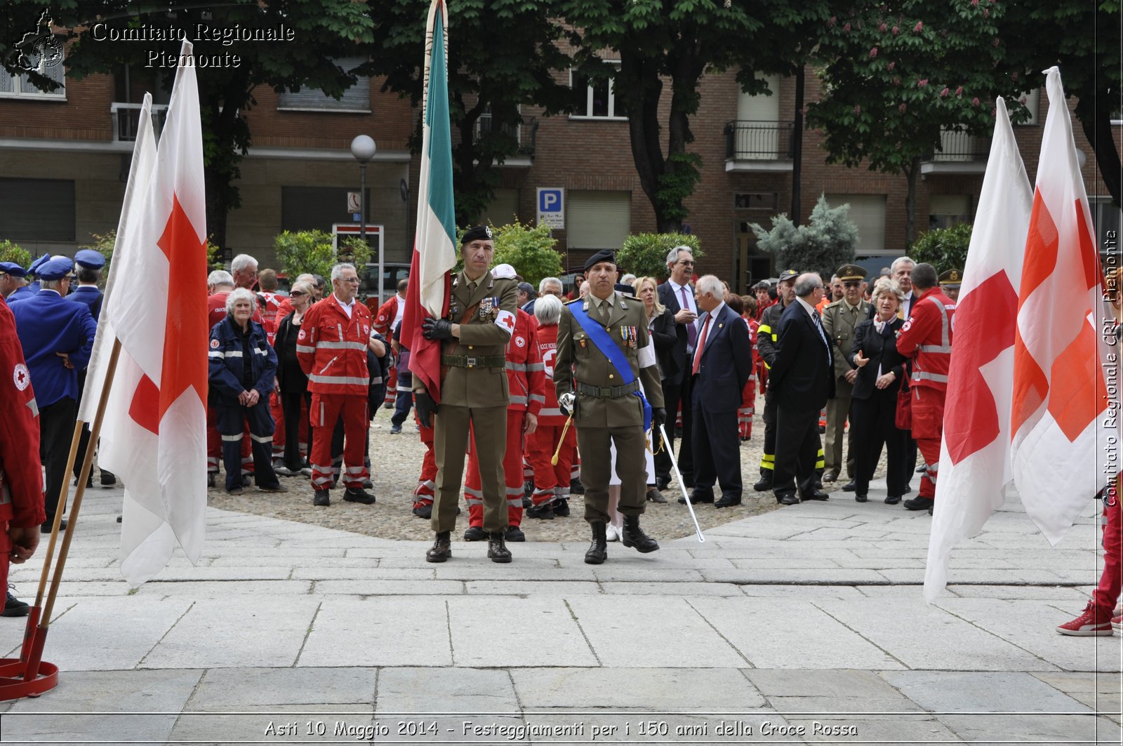 Asti 10 Maggio 2014 - Festeggiamenti per i 150 anni della Croce Rossa - Comitato Regionale del Piemonte