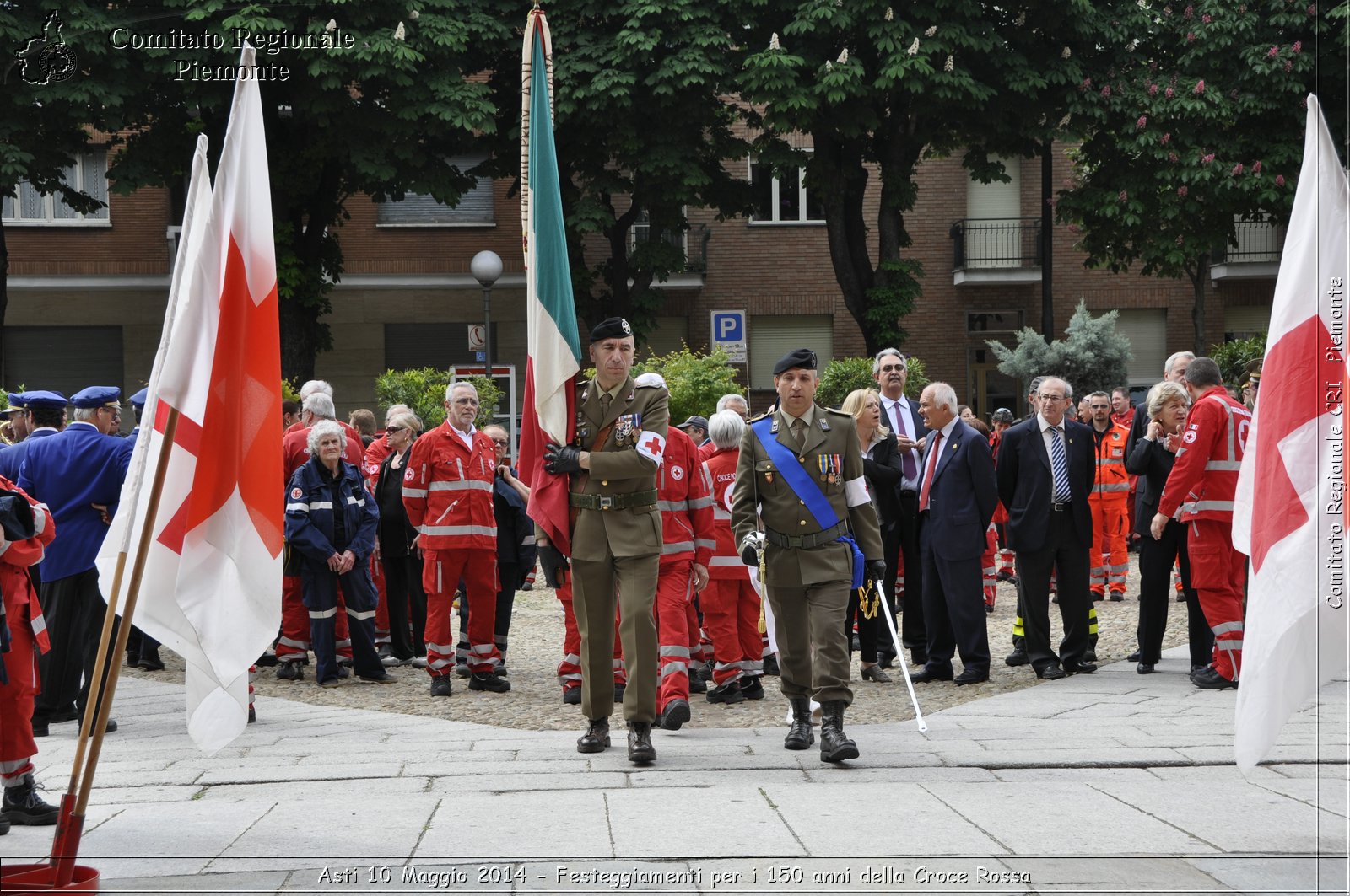 Asti 10 Maggio 2014 - Festeggiamenti per i 150 anni della Croce Rossa - Comitato Regionale del Piemonte