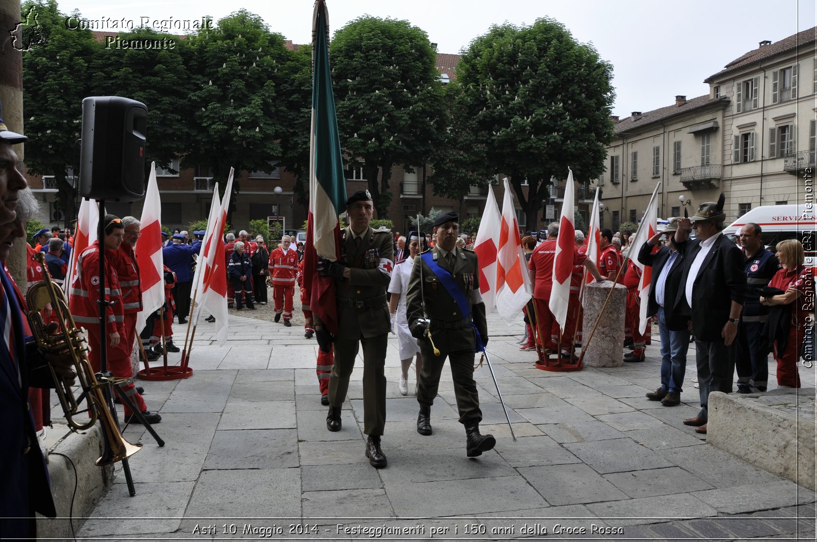 Asti 10 Maggio 2014 - Festeggiamenti per i 150 anni della Croce Rossa - Comitato Regionale del Piemonte