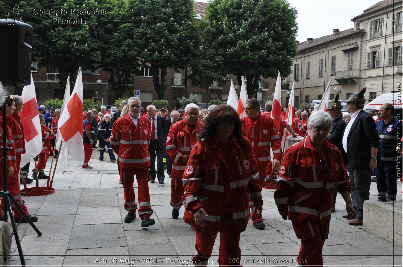 Asti 10 Maggio 2014 - Festeggiamenti per i 150 anni della Croce Rossa - Comitato Regionale del Piemonte