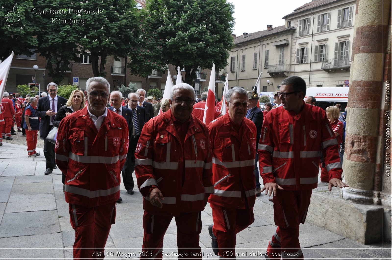 Asti 10 Maggio 2014 - Festeggiamenti per i 150 anni della Croce Rossa - Comitato Regionale del Piemonte