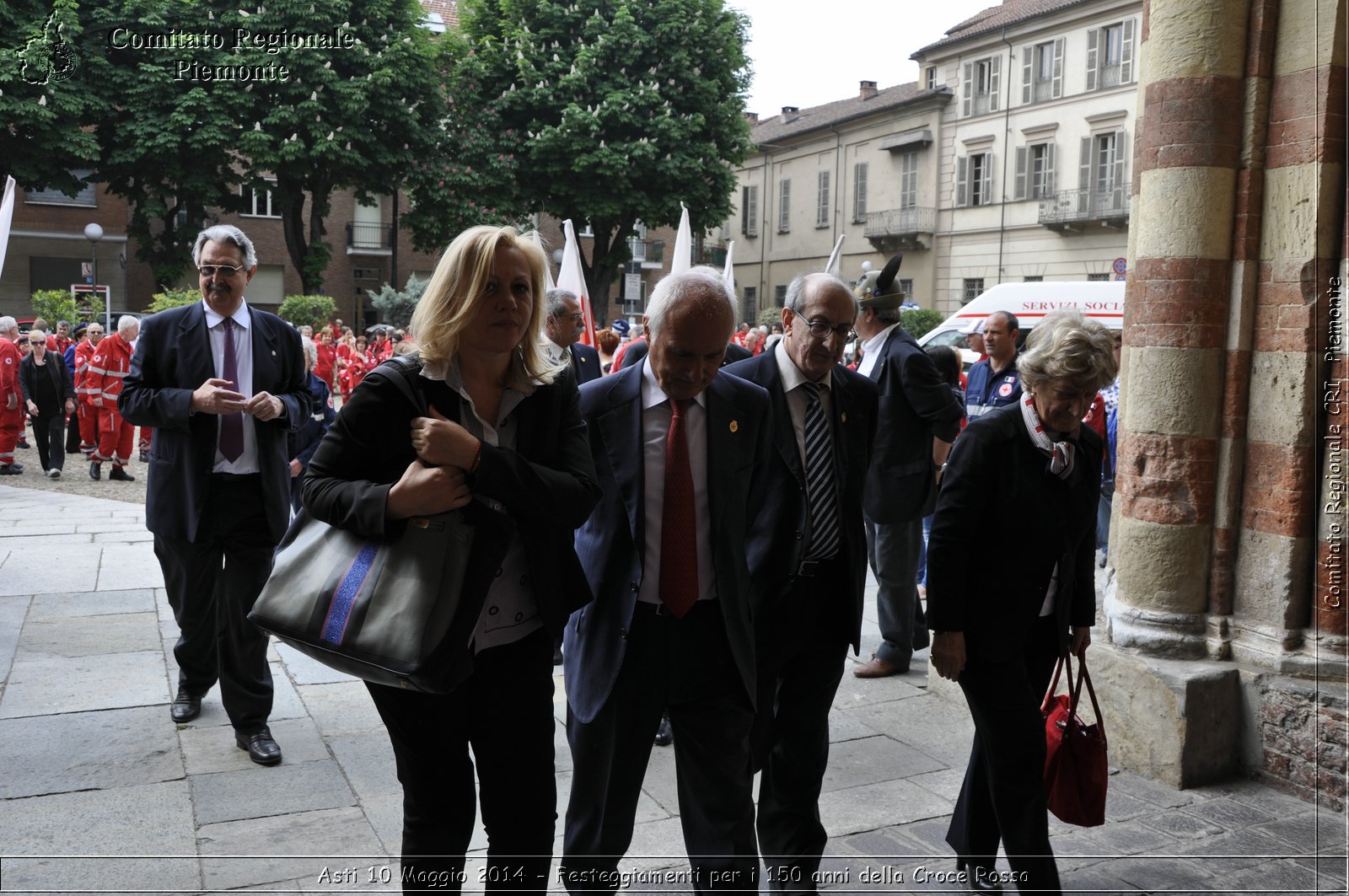 Asti 10 Maggio 2014 - Festeggiamenti per i 150 anni della Croce Rossa - Comitato Regionale del Piemonte