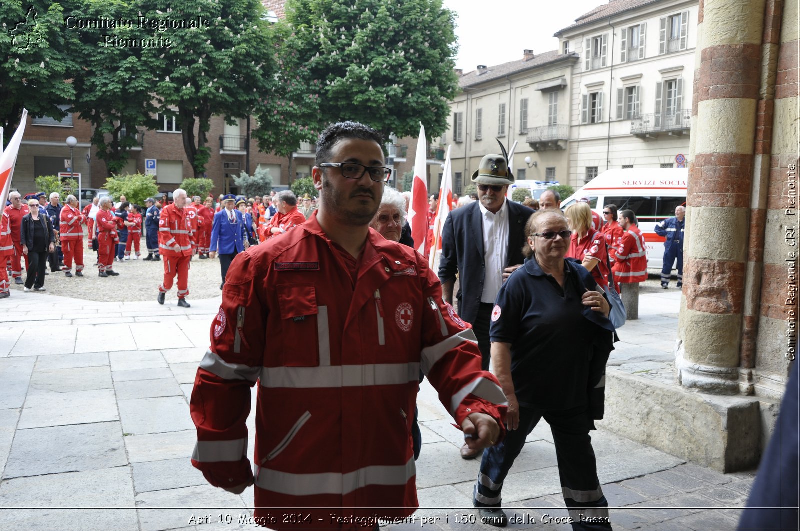 Asti 10 Maggio 2014 - Festeggiamenti per i 150 anni della Croce Rossa - Comitato Regionale del Piemonte