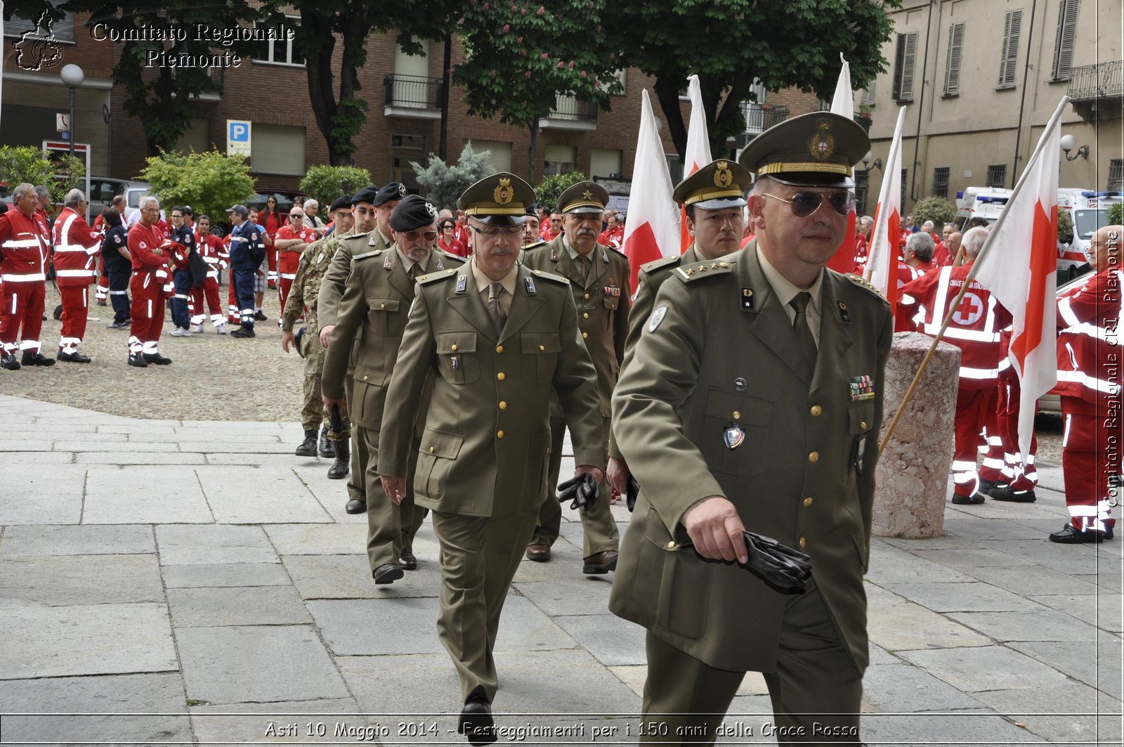 Asti 10 Maggio 2014 - Festeggiamenti per i 150 anni della Croce Rossa - Comitato Regionale del Piemonte