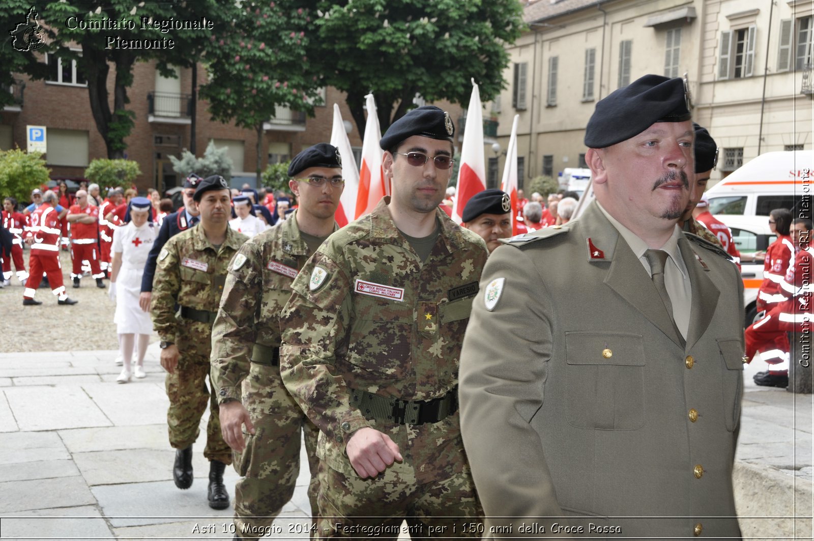 Asti 10 Maggio 2014 - Festeggiamenti per i 150 anni della Croce Rossa - Comitato Regionale del Piemonte