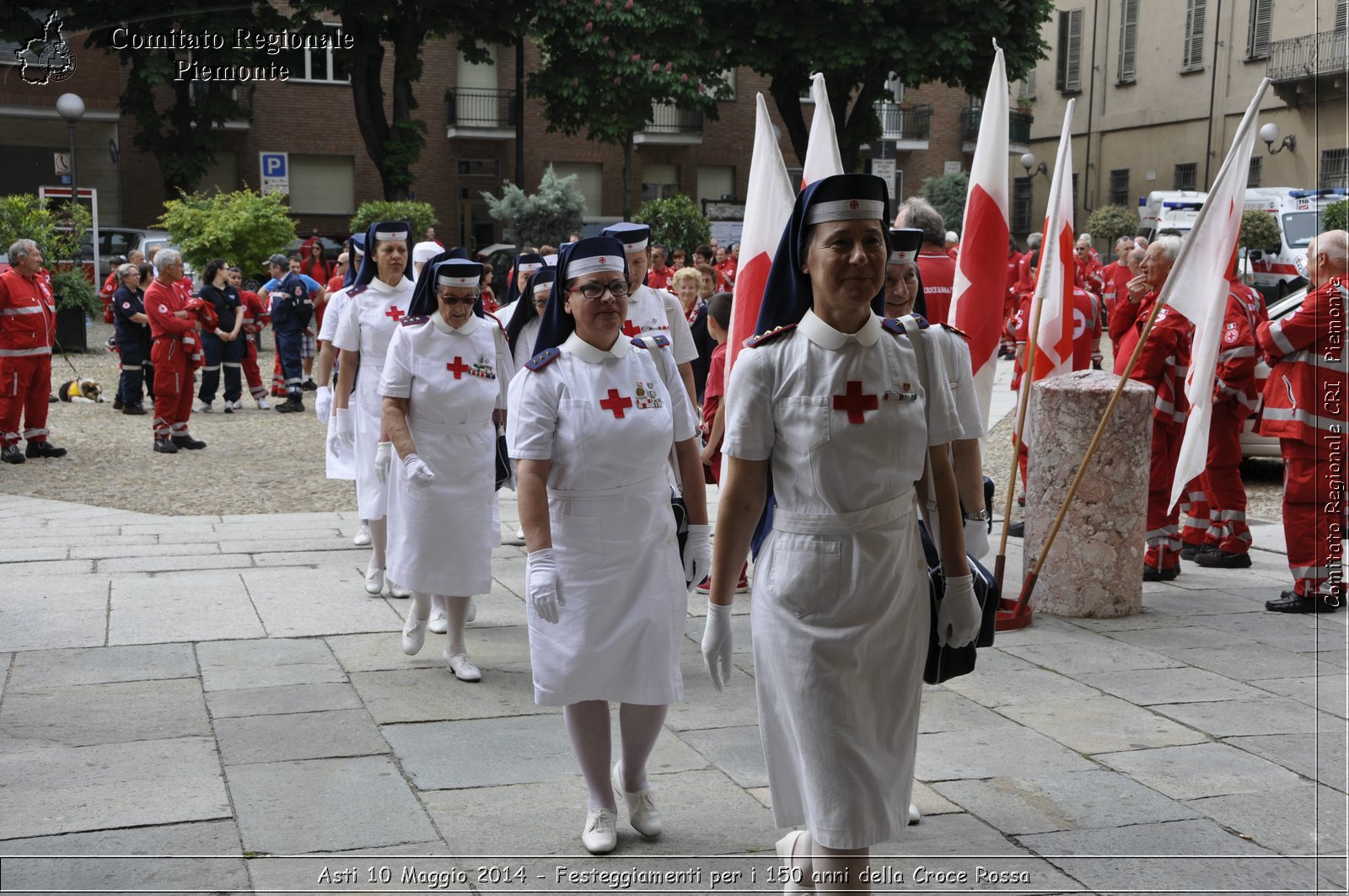 Asti 10 Maggio 2014 - Festeggiamenti per i 150 anni della Croce Rossa - Comitato Regionale del Piemonte