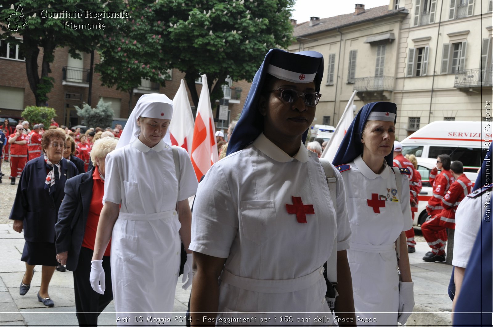 Asti 10 Maggio 2014 - Festeggiamenti per i 150 anni della Croce Rossa - Comitato Regionale del Piemonte