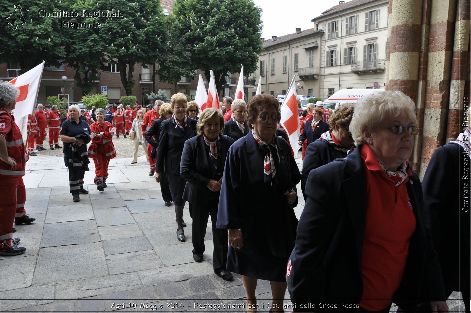 Asti 10 Maggio 2014 - Festeggiamenti per i 150 anni della Croce Rossa - Comitato Regionale del Piemonte