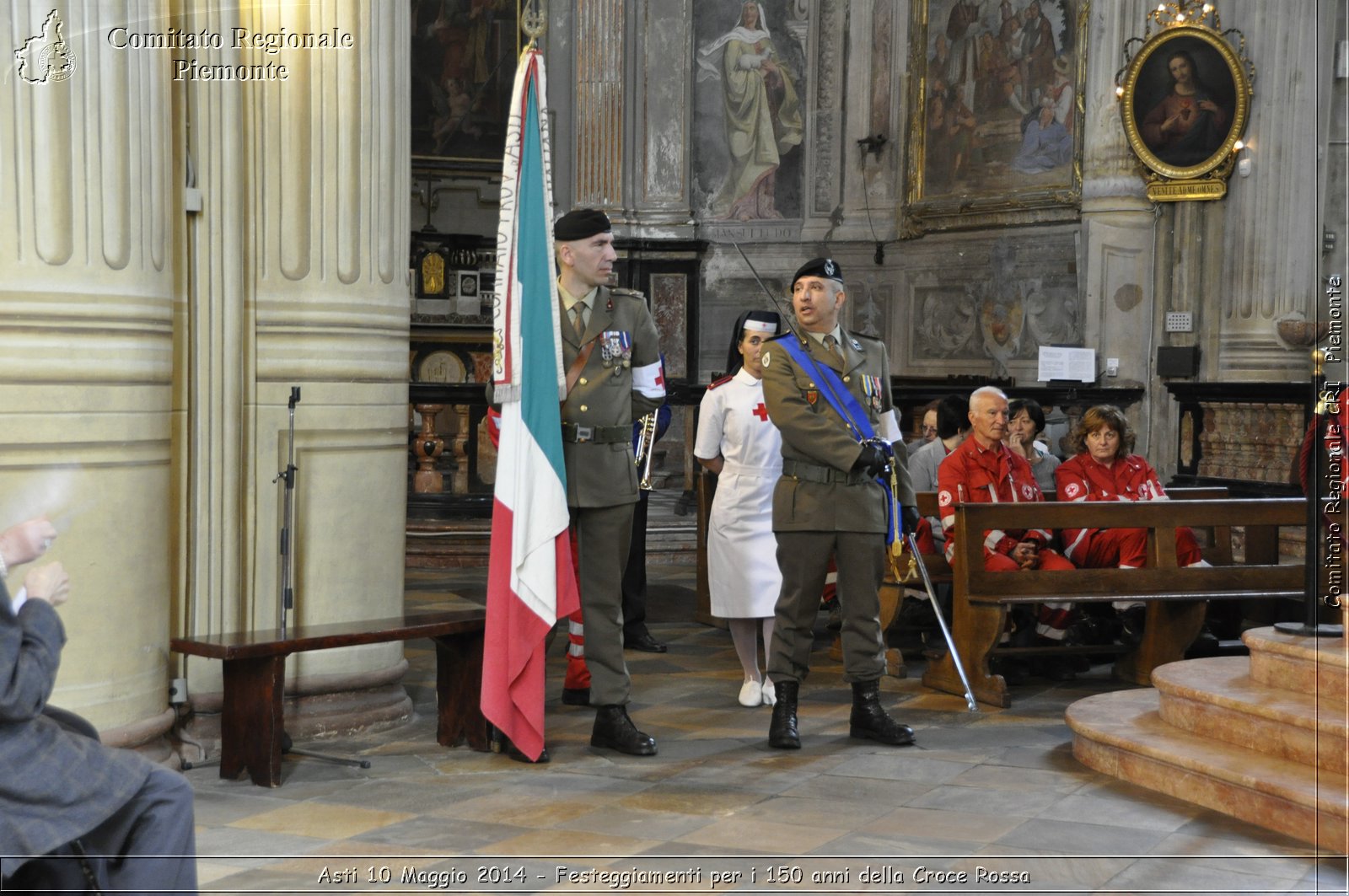 Asti 10 Maggio 2014 - Festeggiamenti per i 150 anni della Croce Rossa - Comitato Regionale del Piemonte