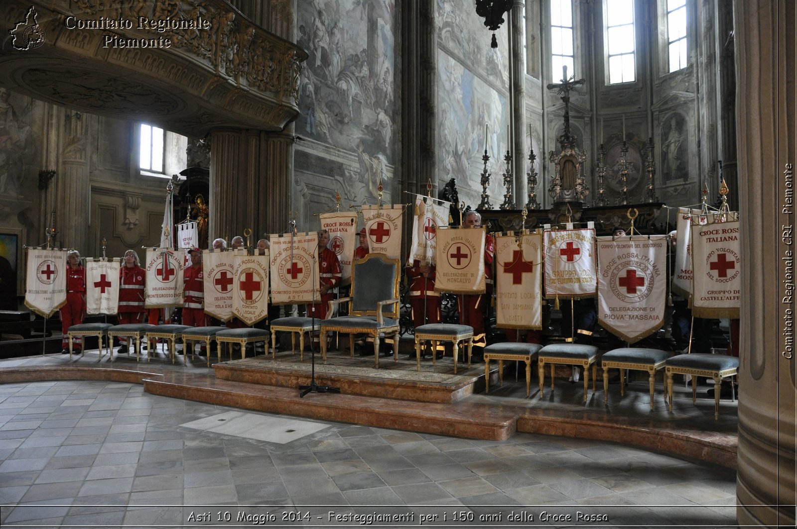 Asti 10 Maggio 2014 - Festeggiamenti per i 150 anni della Croce Rossa - Comitato Regionale del Piemonte