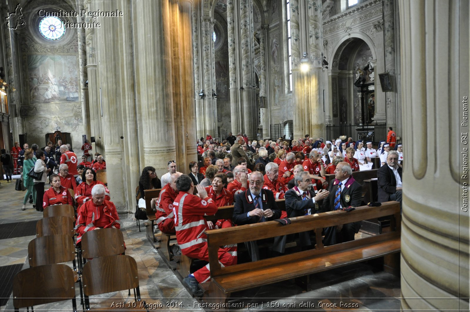 Asti 10 Maggio 2014 - Festeggiamenti per i 150 anni della Croce Rossa - Comitato Regionale del Piemonte