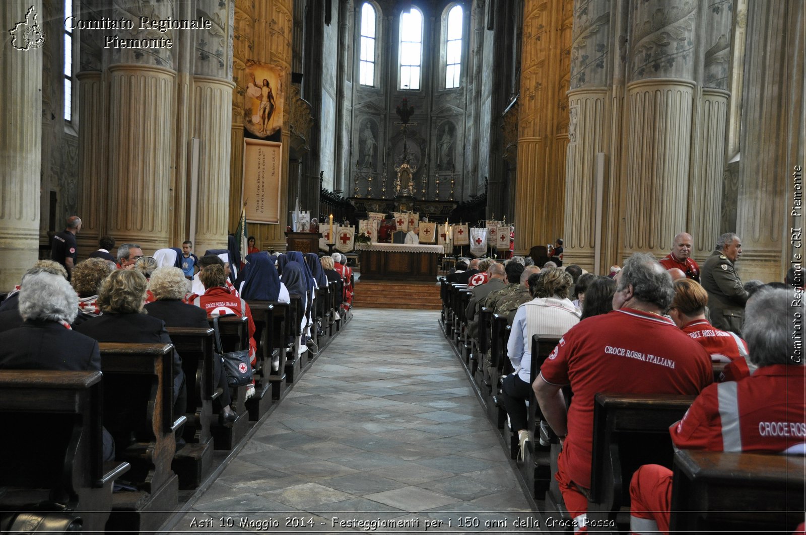 Asti 10 Maggio 2014 - Festeggiamenti per i 150 anni della Croce Rossa - Comitato Regionale del Piemonte