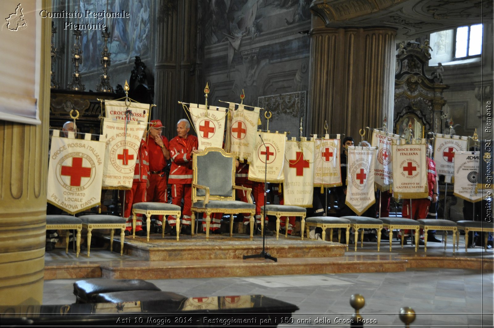 Asti 10 Maggio 2014 - Festeggiamenti per i 150 anni della Croce Rossa - Comitato Regionale del Piemonte