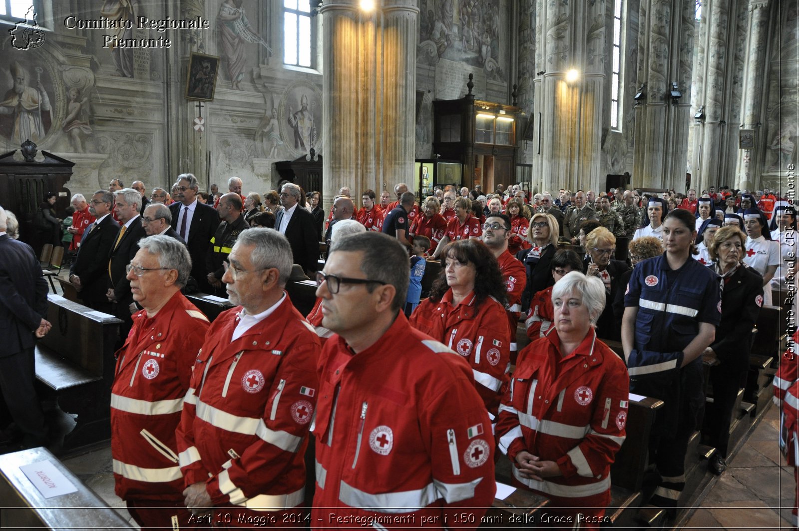 Asti 10 Maggio 2014 - Festeggiamenti per i 150 anni della Croce Rossa - Comitato Regionale del Piemonte