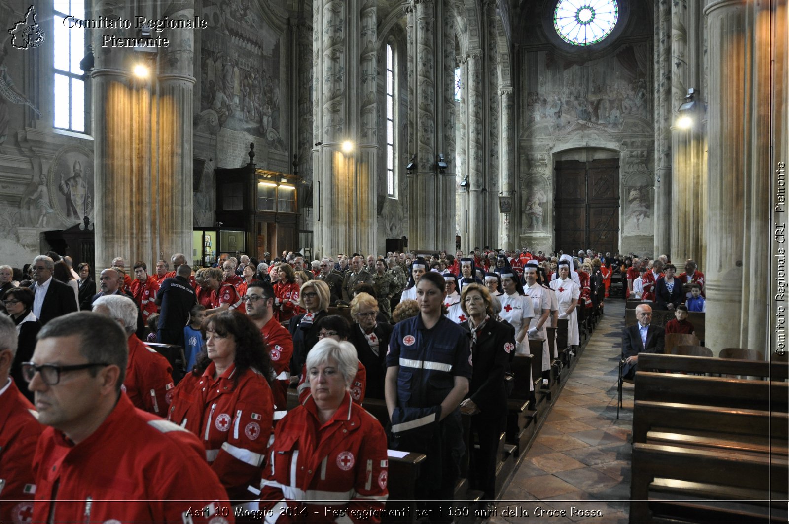 Asti 10 Maggio 2014 - Festeggiamenti per i 150 anni della Croce Rossa - Comitato Regionale del Piemonte