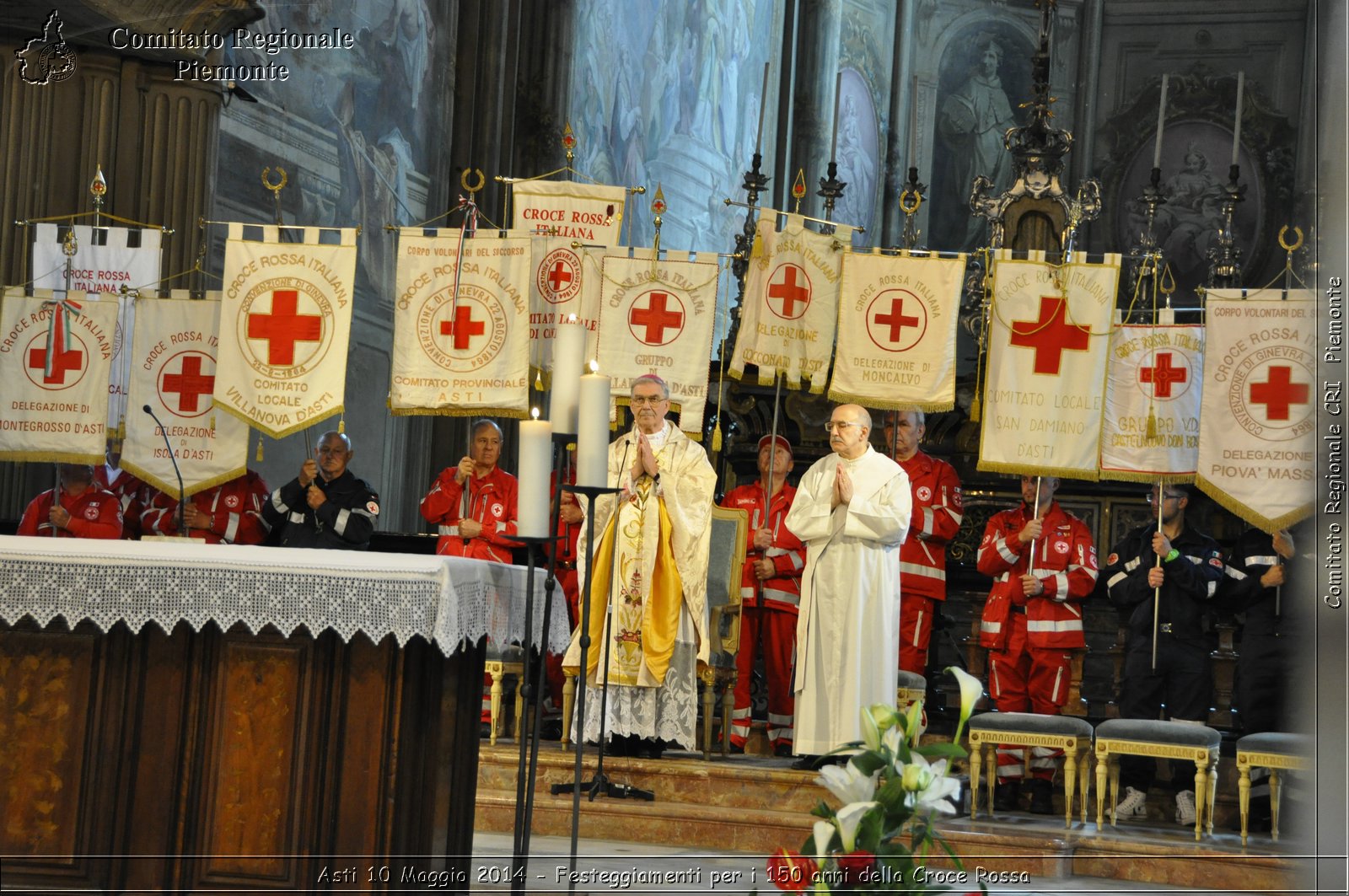 Asti 10 Maggio 2014 - Festeggiamenti per i 150 anni della Croce Rossa - Comitato Regionale del Piemonte