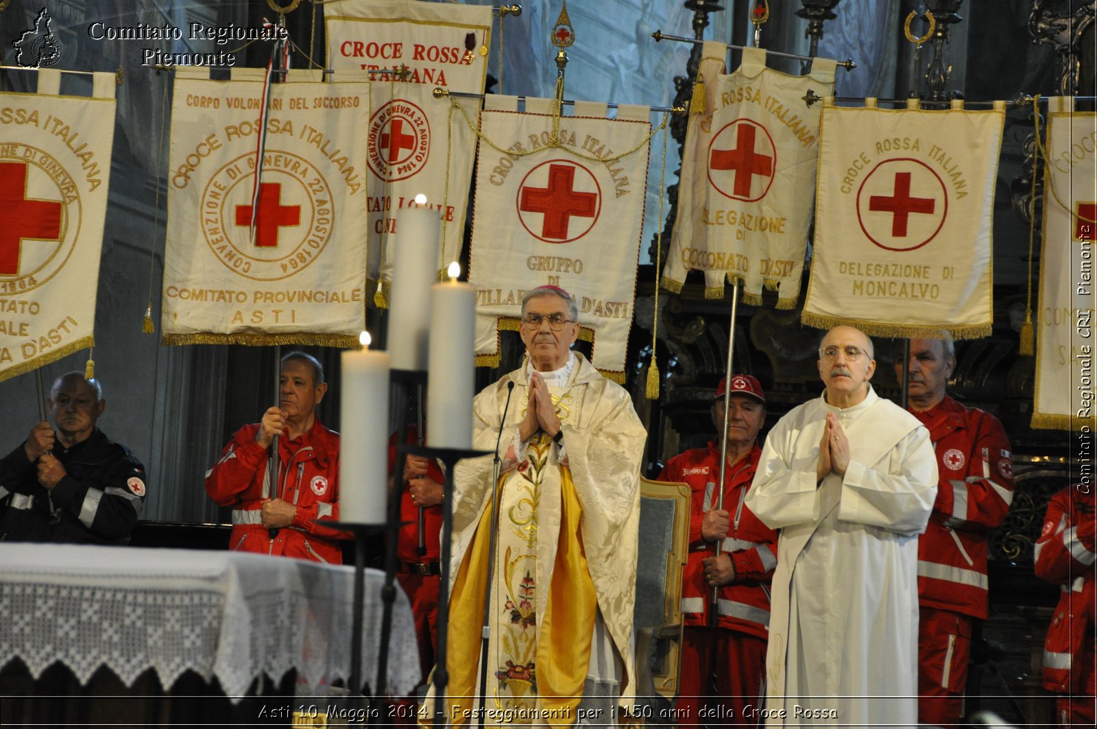 Asti 10 Maggio 2014 - Festeggiamenti per i 150 anni della Croce Rossa - Comitato Regionale del Piemonte