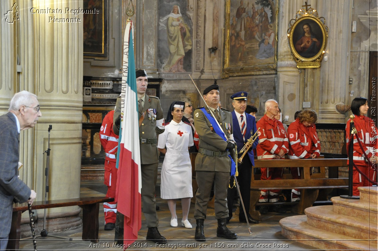 Asti 10 Maggio 2014 - Festeggiamenti per i 150 anni della Croce Rossa - Comitato Regionale del Piemonte