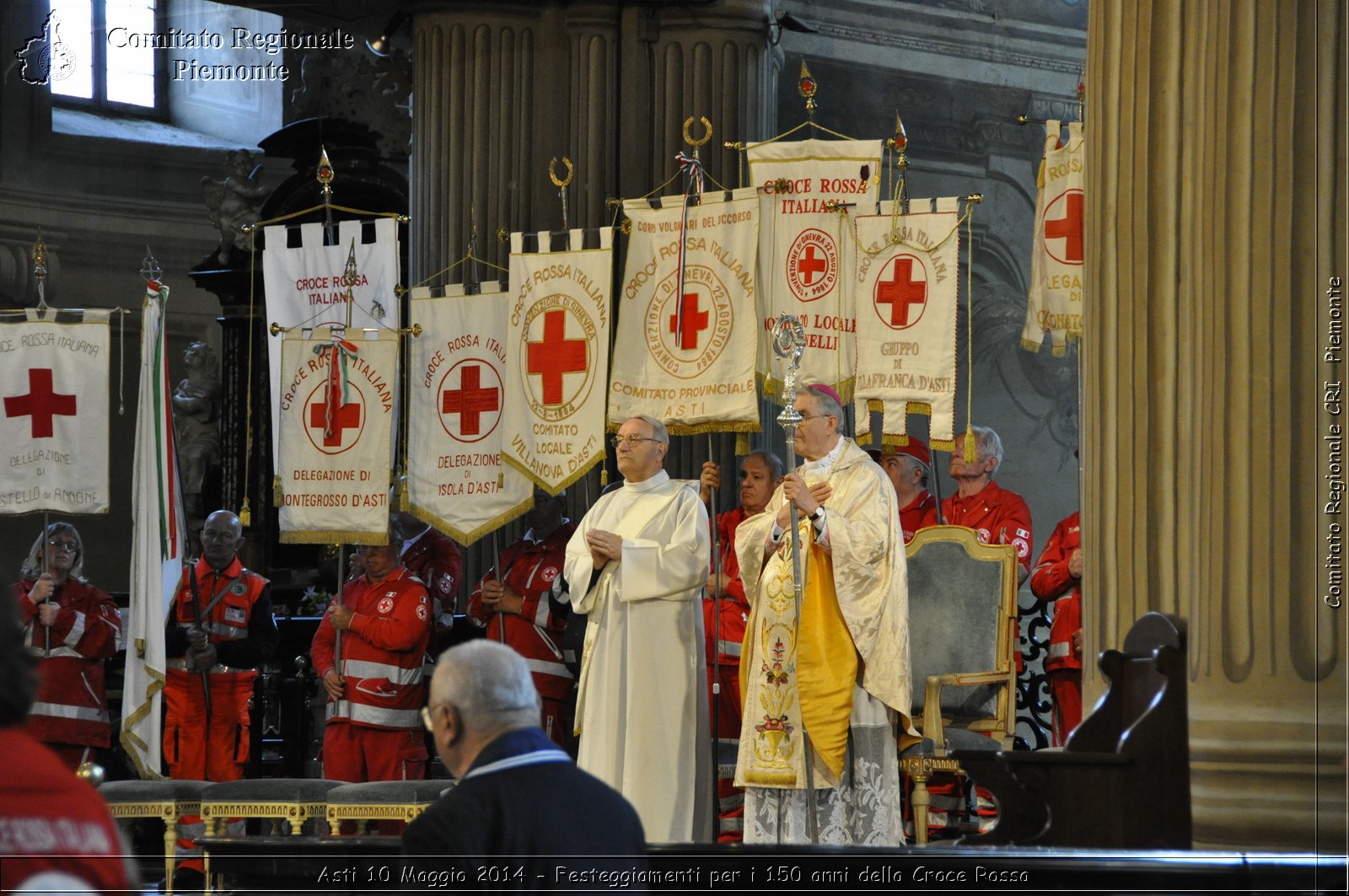 Asti 10 Maggio 2014 - Festeggiamenti per i 150 anni della Croce Rossa - Comitato Regionale del Piemonte