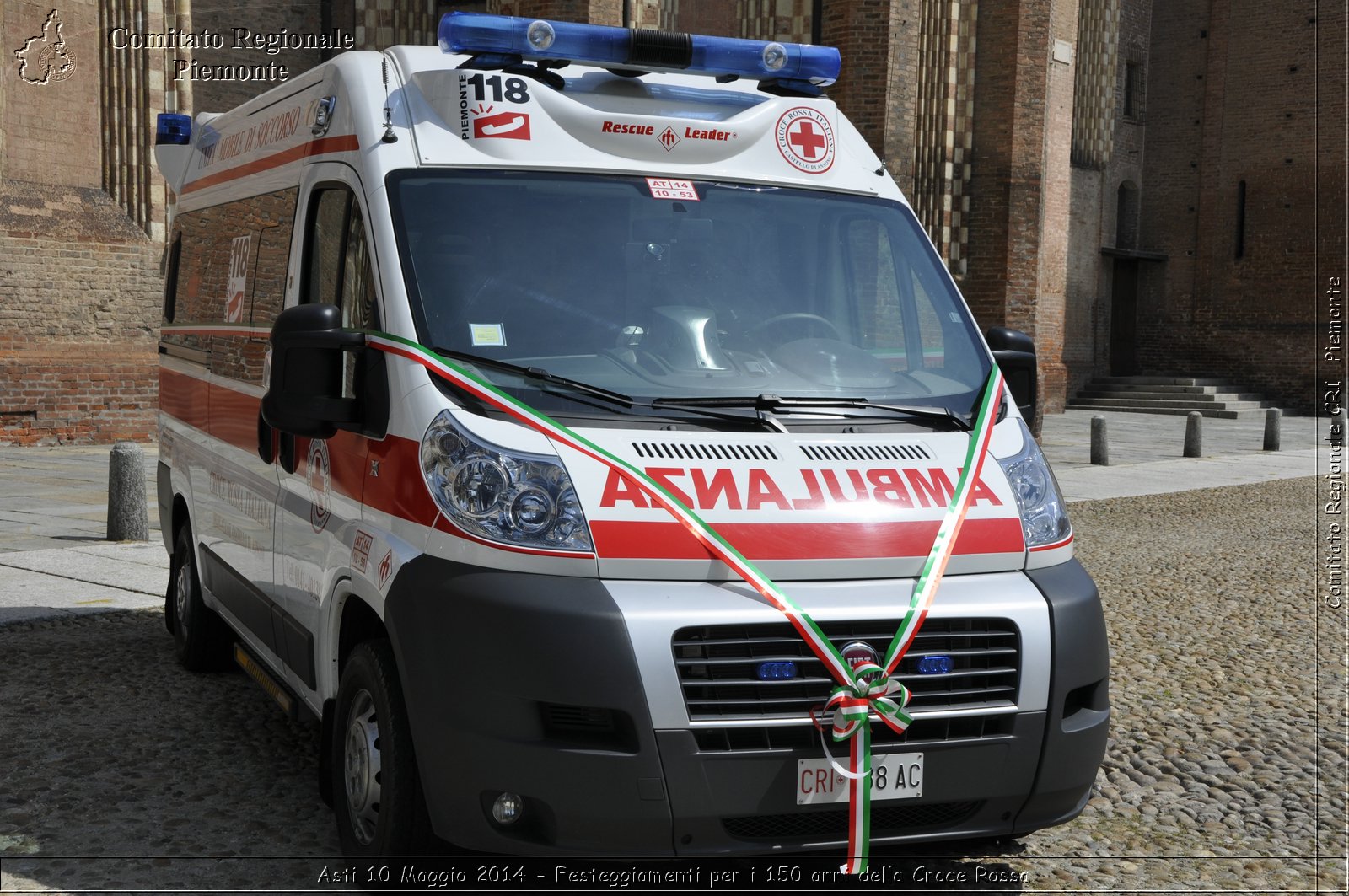 Asti 10 Maggio 2014 - Festeggiamenti per i 150 anni della Croce Rossa - Comitato Regionale del Piemonte