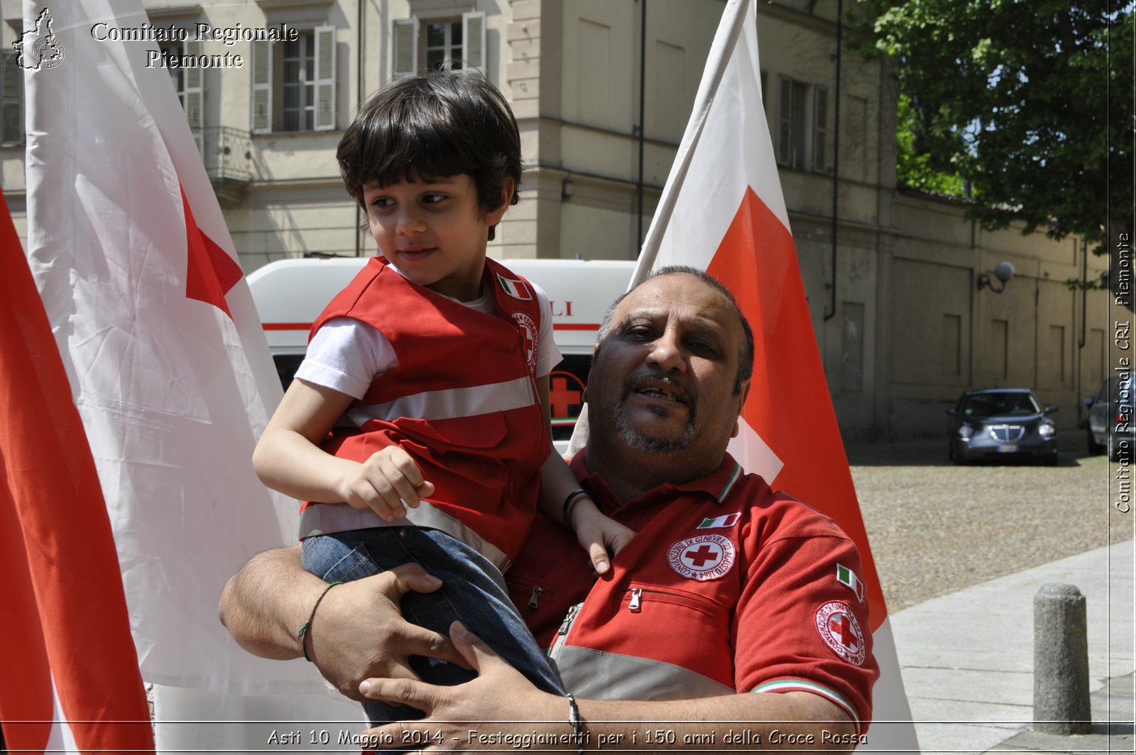 Asti 10 Maggio 2014 - Festeggiamenti per i 150 anni della Croce Rossa - Comitato Regionale del Piemonte