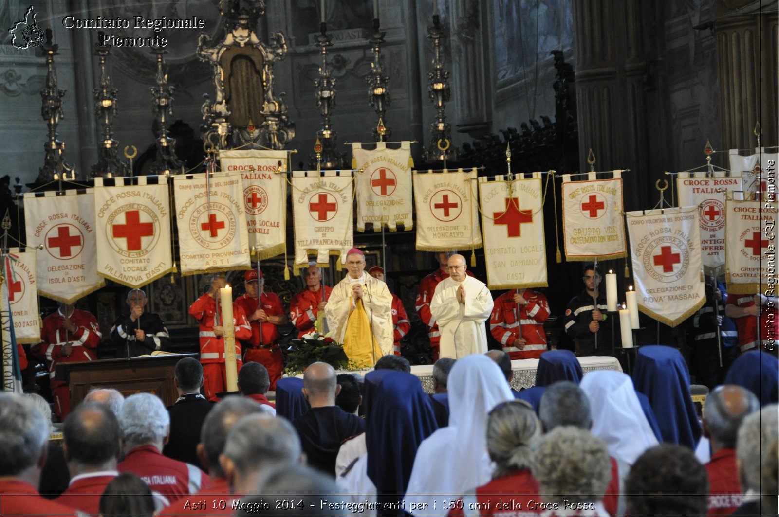 Asti 10 Maggio 2014 - Festeggiamenti per i 150 anni della Croce Rossa - Comitato Regionale del Piemonte