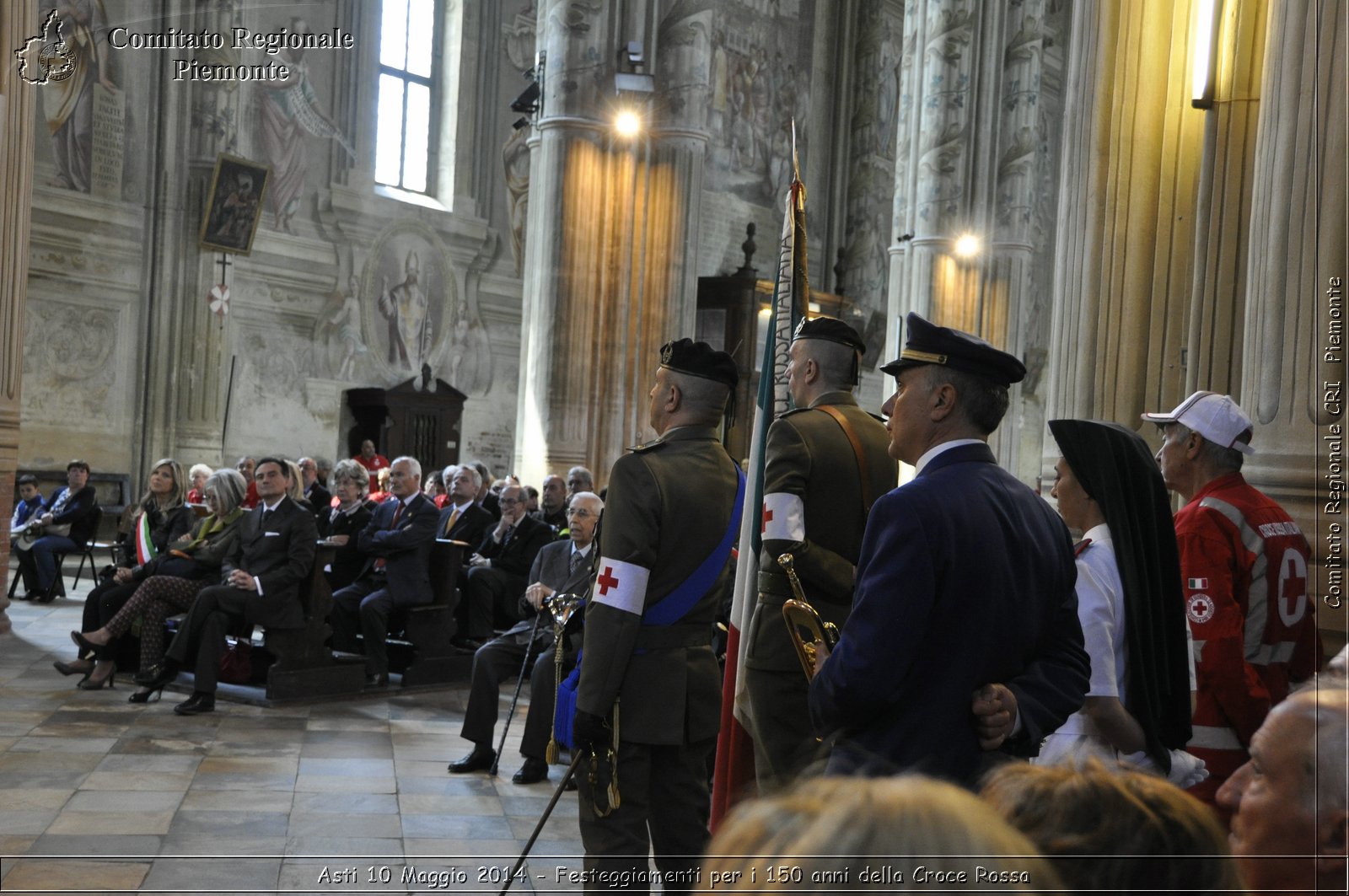 Asti 10 Maggio 2014 - Festeggiamenti per i 150 anni della Croce Rossa - Comitato Regionale del Piemonte