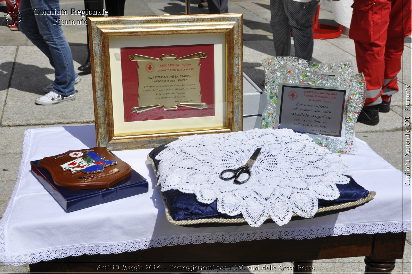 Asti 10 Maggio 2014 - Festeggiamenti per i 150 anni della Croce Rossa - Comitato Regionale del Piemonte