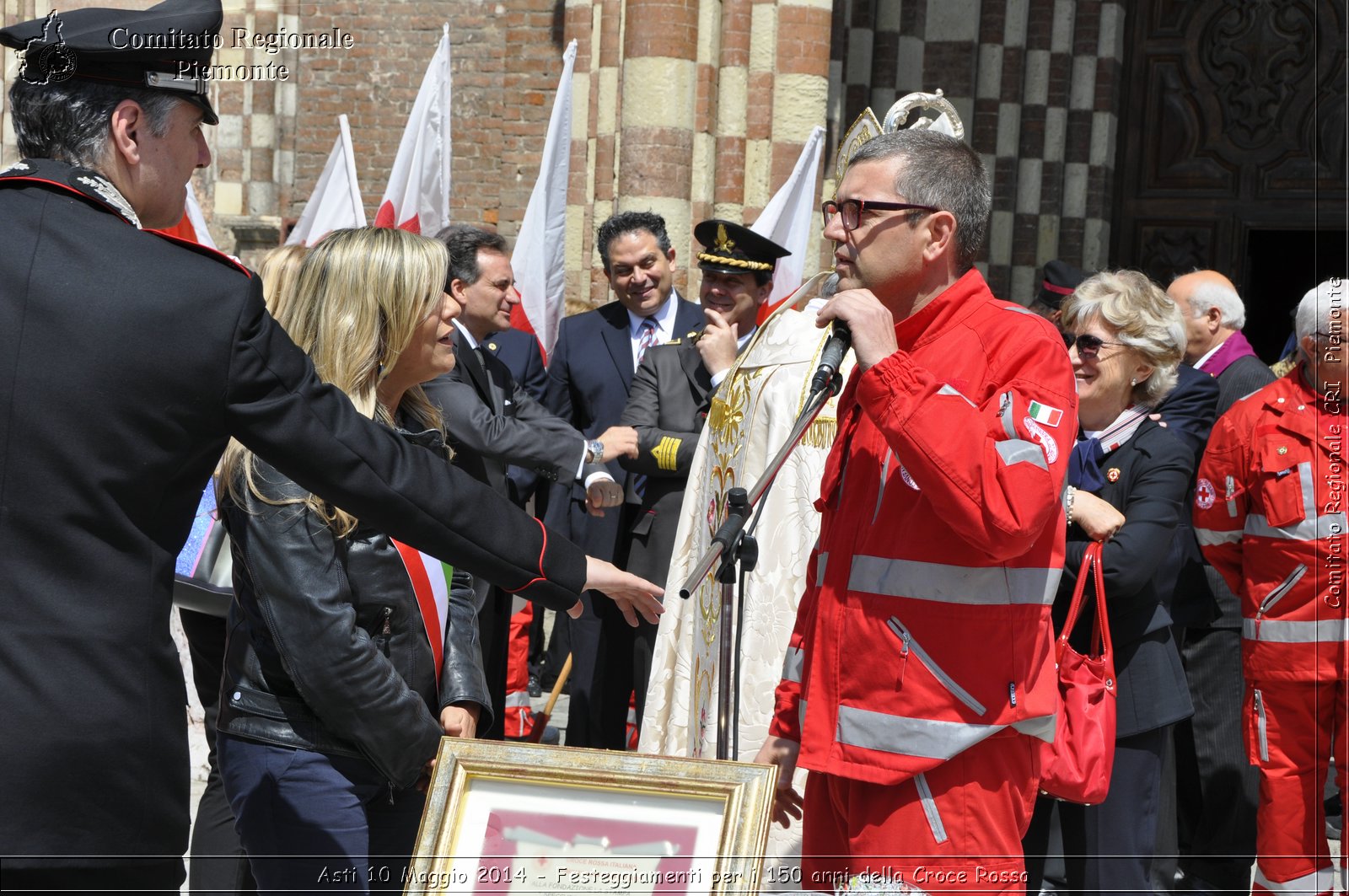 Asti 10 Maggio 2014 - Festeggiamenti per i 150 anni della Croce Rossa - Comitato Regionale del Piemonte