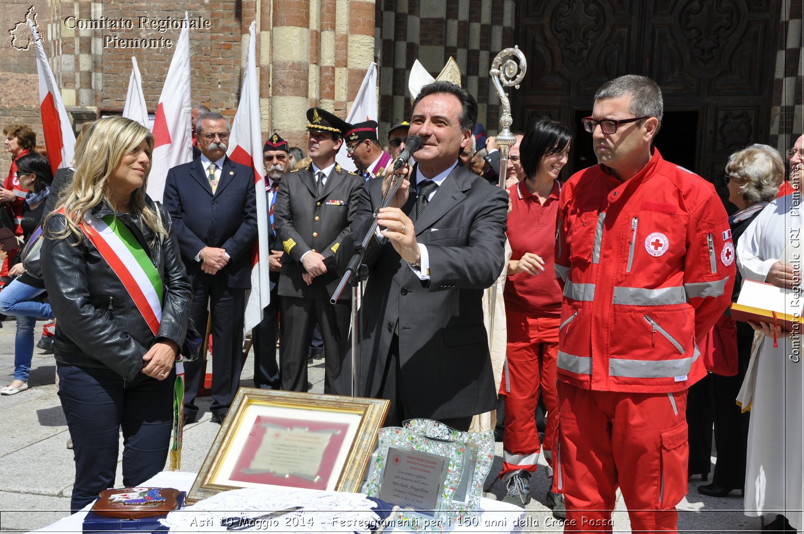 Asti 10 Maggio 2014 - Festeggiamenti per i 150 anni della Croce Rossa - Comitato Regionale del Piemonte