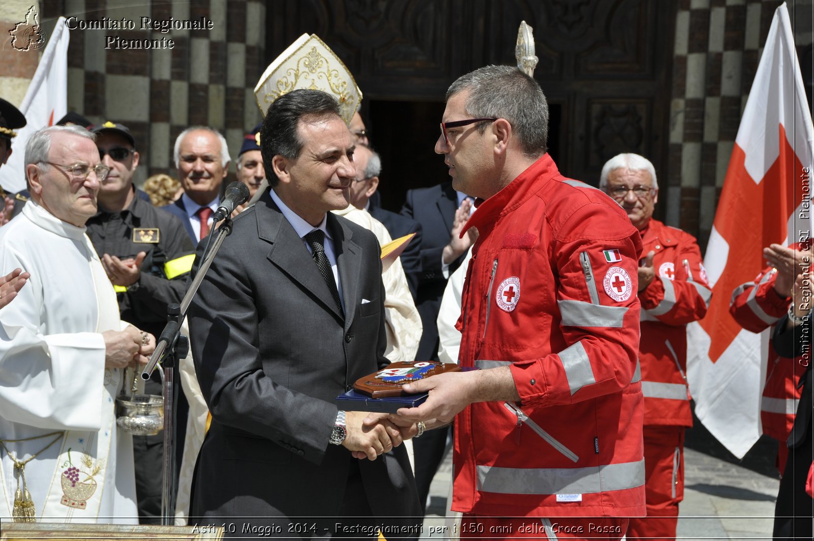 Asti 10 Maggio 2014 - Festeggiamenti per i 150 anni della Croce Rossa - Comitato Regionale del Piemonte